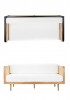 Edith Cane Sofa 3 Seater